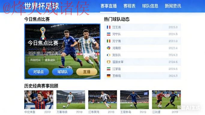 2026世界杯直播软件入口地址 2026世界杯直播软件入口地址